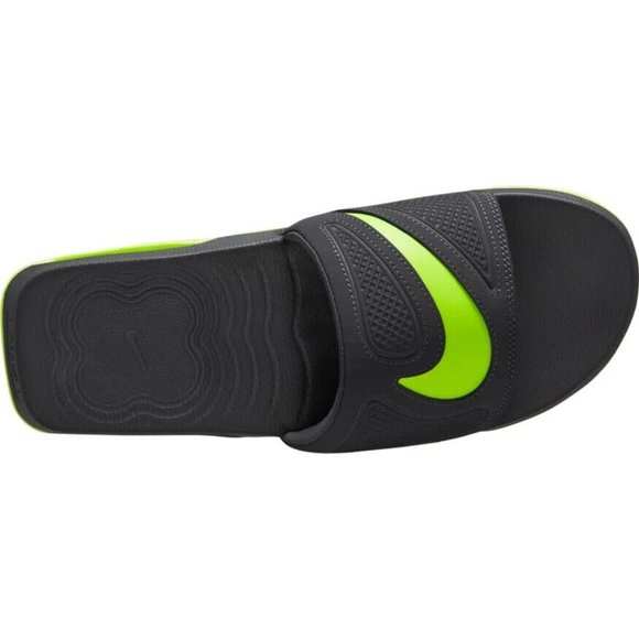 Nike Mens Air Max Cirro Men's Size 12 Comfort Slide Sandals Neon Gray NWT - Picture 13 of 13